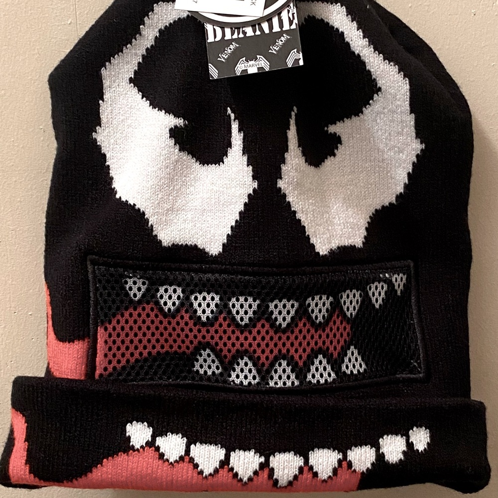Black Venom Beanie